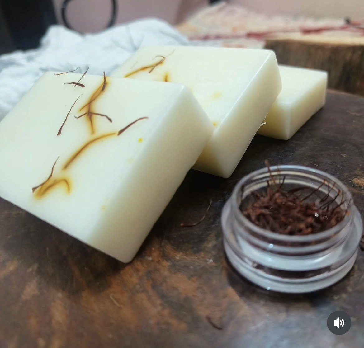 Goat Milk & Saffron Soap